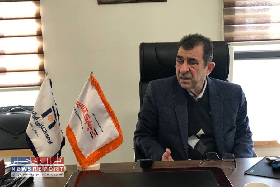 آسوده پشت میز مدیریت بیمه اتکایی ایرانیان