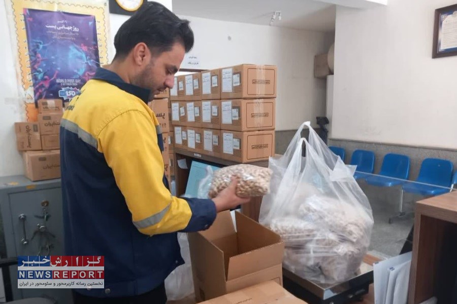 توزیع بیش از 26 هزار کیلو پسته به کمک پست مه‌ولات در کشور