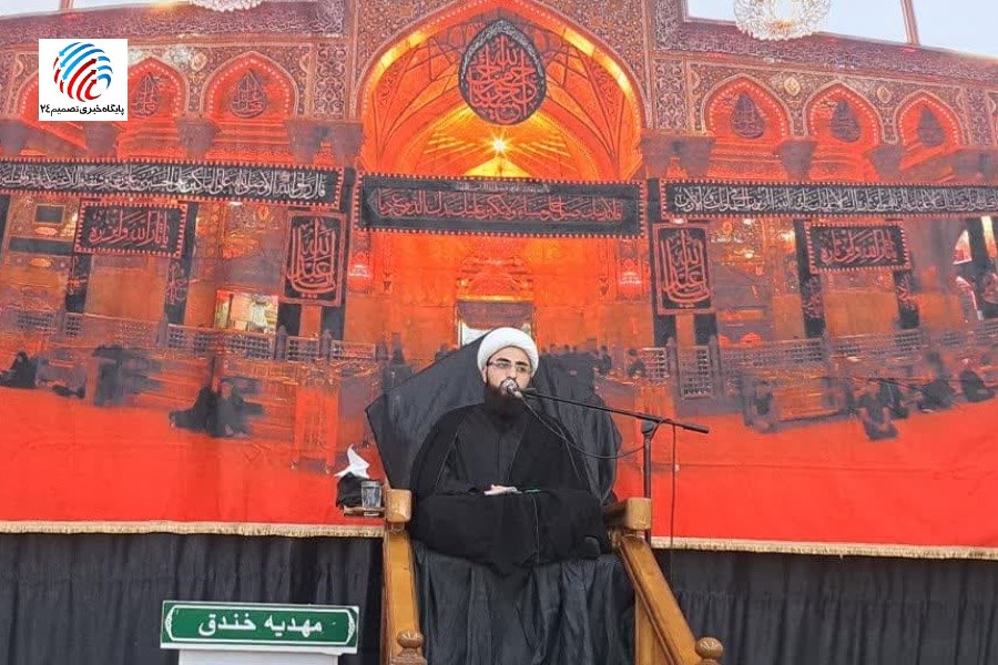 مراسم «شیرخوارگان حسینی» در مهدیه خندق