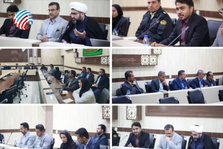 جلسه پیشگیری از وقوع جرم با محوریت بررسی آلایندگی‌های زیست‌محیطی در شهرستان لامرد برگزار شد.