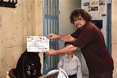 تصویر پشت صحنه یک فیلم کوتاه…